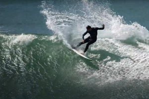 Carolina Mendes, Tomás Fernandes e Gabriel Ribeiro treinam na Ericeira