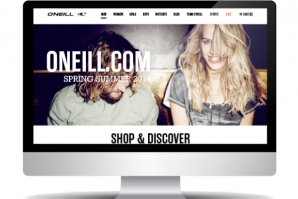 O&#039;NEILL LANÇA NOVO SITE