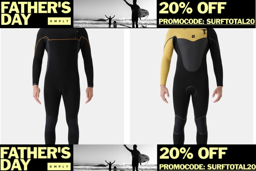 Deeply lança promoção especial para a comunidade Surftotal com 20% de desconto até 23 de março