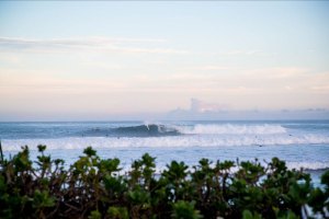 Haleiwa quebra com ondas de mais de 2,5 metros de altura. Ondulação cresce de hoje para amanhã