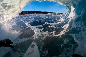 A "Loucura Medieval de Mason Ho" continua numa laje rasa com a Go Pro na mão