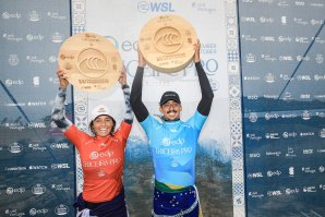 Os vencedores, Samuel Pupo e Sally Fitzgibbons