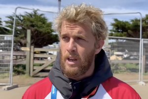 Miguel Tudela durante entrevista ao Instituto Peruano do Desporto