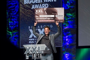 Gautier Garanx, vencedor da maior onda do ano