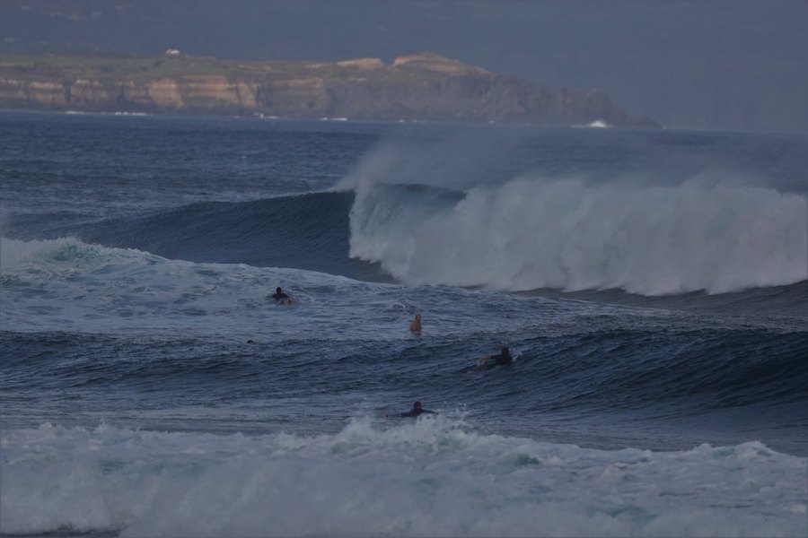 As ondas em Santa Bárbara durante o QS de 2018