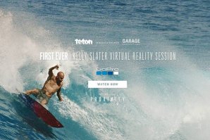 O que Kelly Slater vê (graças à Realidade Virtual)