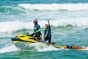 Yolanda vitoriosa em Saquarema
