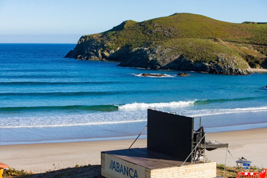Imagem da bela zona onde decorre o event - WSL / Laurent Masurel