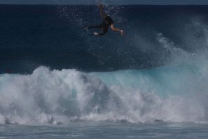 Irmãos Florence numa surfada em Rocky Point