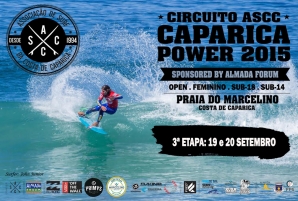 Inscrições abertas para a 3ª etapa do Circuito ASCC Caparica Power