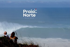 Ondulação de Verão vestiu-se de Inverno e debitou ondas gigantes na Nazaré