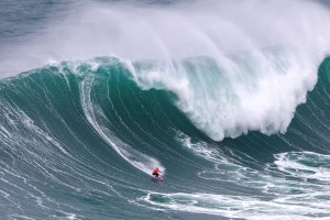 Nazaré acordou do Verão