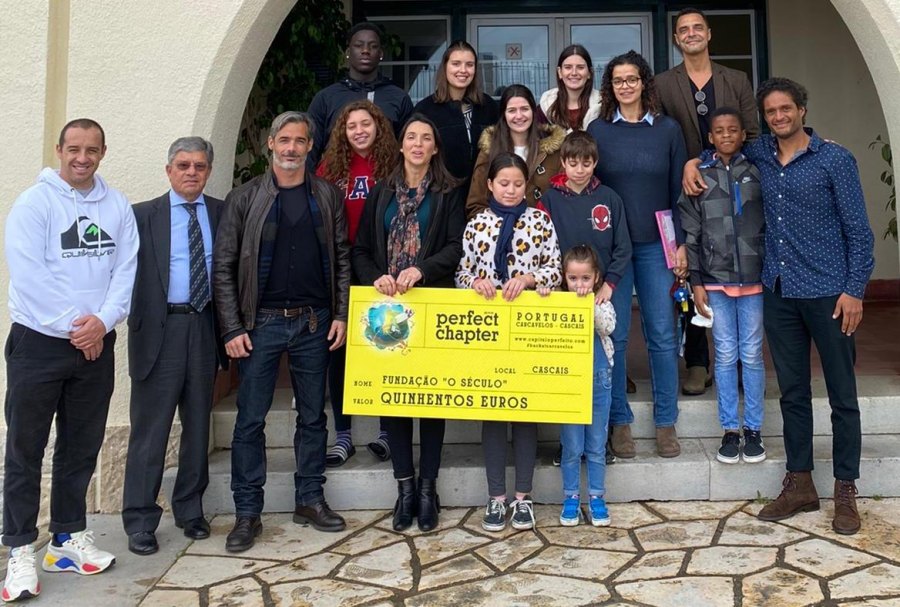Pedro Hossi, Manuel Sá Pessoa, Tiago Pires, Rui Costa (Capítulo Perfeito) e Mafalda Morgado (Fundação O Século)