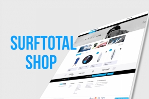 A SurfTotal acaba de lançar uma nova versão da sua loja online