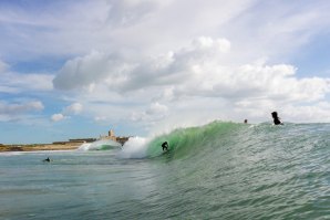 Um registo em Carcavelos, uma praia que conhece bem.