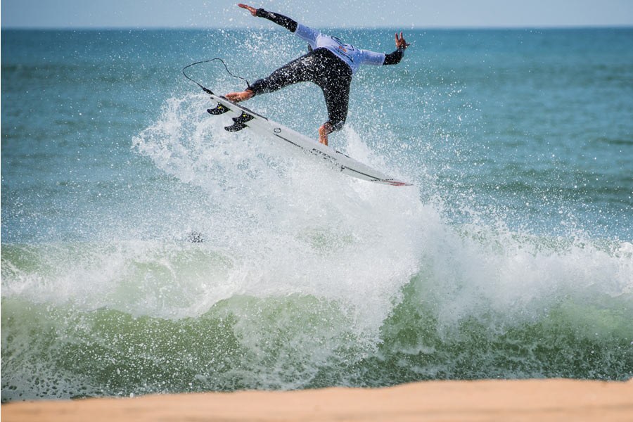 Francisco Alves prepara grandes voos para o WQS.
