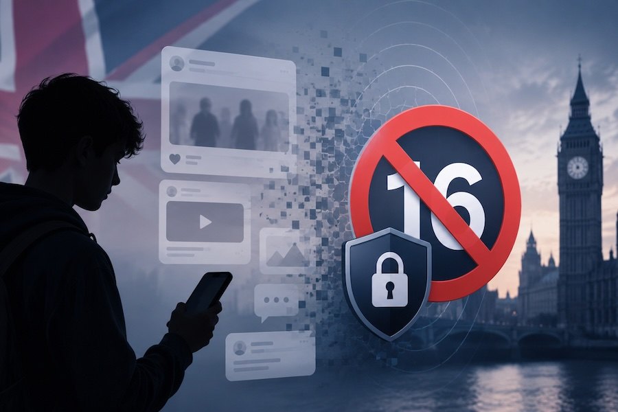 Reino Unido prepara proibição das redes sociais para menores de 16 anos