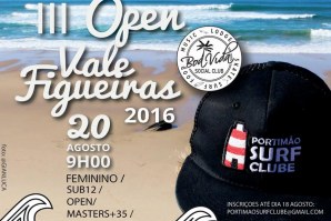 OPEN VALE FIGUEIRAS 2016 TEM LUGAR NO DIA 21 DE AGOSTO