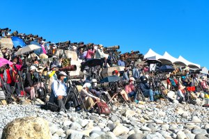 Foto da autoria da WSL durante este ultimo QS local - O Taiwan Open of Surfing 2022