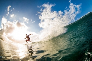 Gabriel Medina, num free surf, durante o fim-de-semana sem competição