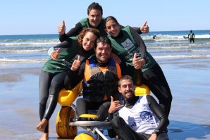 Viana do Castelo foi palco do 1.º acampamento europeu de “Surf Adaptado para Pessoas com Deficiência”