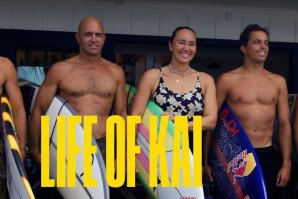 Kai Lenny prova que é digno de Pipeline - com Kelly Slater, Carissa Moore, Matahi Drollet, entre outros