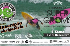 Estão abertas as inscrições para a terceira etapa do Circuito ASCC Super Groms