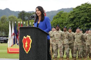Tulsi Gabbard promete agitar a cena política dos Estados Unidos.