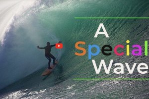 "A onda especial de António Laureano" por Tim Bonython