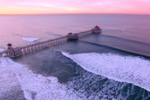 O histórico pontão de Huntington vai servir de palco a mais um grande evento.