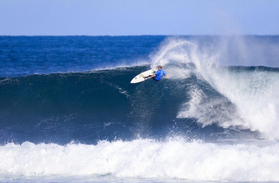 O "aproach" às ondas de Margaret River por parte de John John ultrapassou todas as expectativas. Click WSL