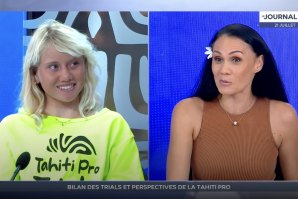 Kelia Gallina, de apenas 12 anos, qualifica-se para o Tahiti Pro: “Fiz os Trials só pela diversão”