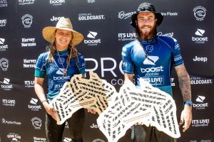 ISABELLA NICHOLS, MIKEY WRIGHT E ETHAN EWING VENCEM O GRAND SLAM OF SURFING DA AUSTRÁLIA