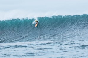 Ondas grandes, drops arriscados e quedas espetaculares não faltaram em Punta de Lobos. 