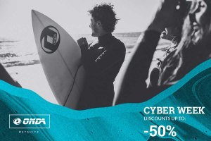 Última chamada para a Cyber Week 2018 by ONDA Wetsuits