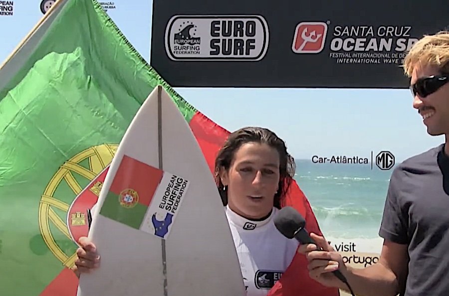 Portugal conquista título de vice-campeão europeu no Eurosurf 2025 em Santa Cruz