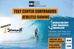 SEMENTE SURFBOARDS ORGANIZA EVENTO EM BARCELONA