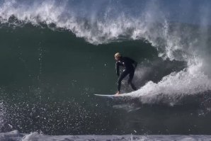 John John Florence a desfrutar ao máximo de Supertubos