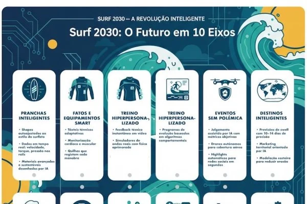 A IA e a Nova Cartografia do Surf: A Revolução da Ondulação Inteligente