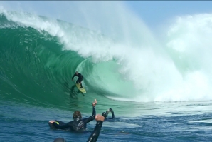 Shane Dorian esteve na Irlanda, e foi épico