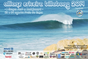 PRAIA DA EMPA RECEBE A 1ª ETAPA DO ALLIANZ ERICEIRA BILLABONG PRO 2014