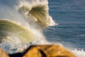 Um registo incrível das ondas do norte. 