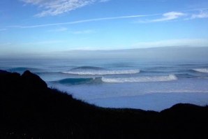 Praia do Norte hoje de manhã