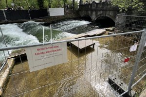 A onda de Munich poderá nunca mais voltar a poder ser surfada legalmente