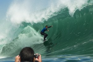 Nic von Rupp no Chile como se estivesse em casa.