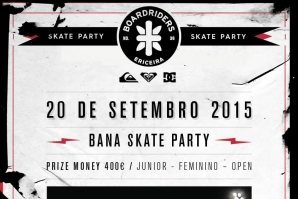 Bana skate party na Quiksilver Boardriders Ericeira