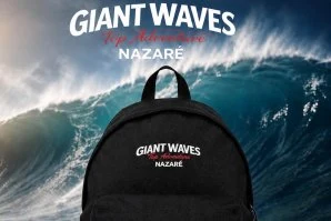 Giant Waves leva a força da Nazaré para uma coleção clássica de mochilas