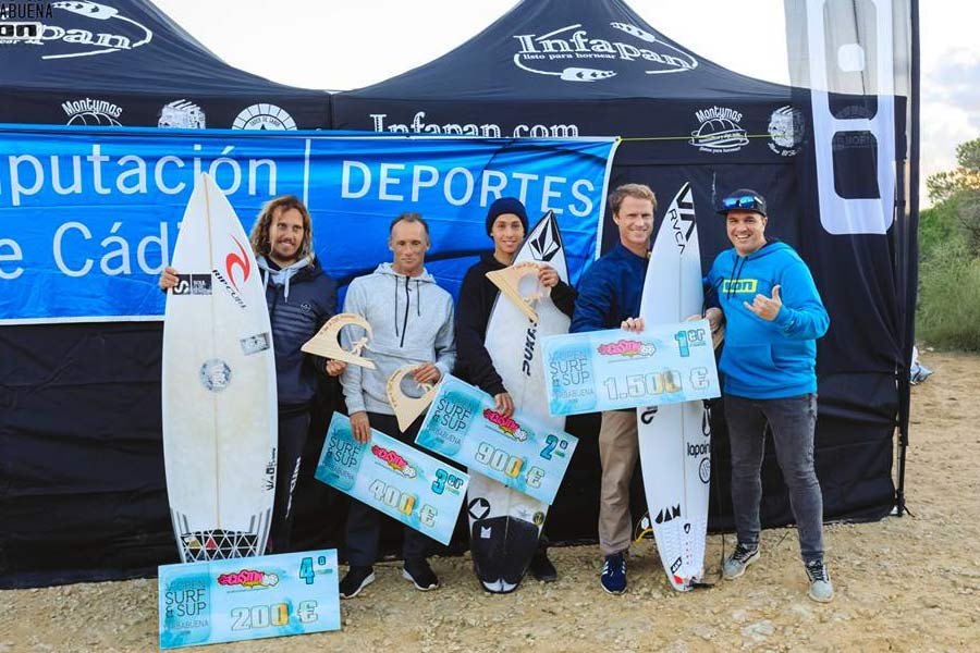 Pódio final com Marlon Lipke a levar o 1.º lugar.