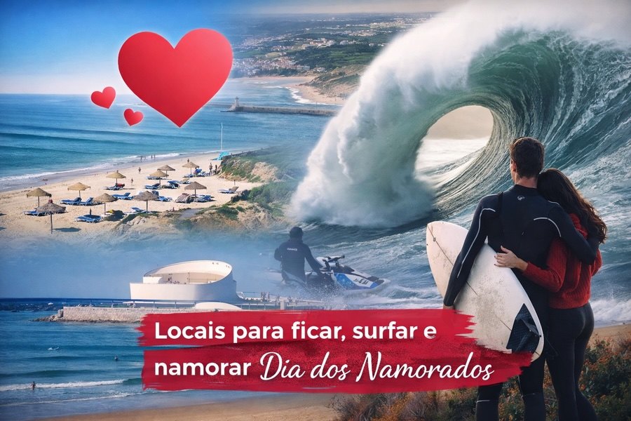 Dia dos Namorados com Surf: Escapadinhas em Portugal para Ficar e Namorar