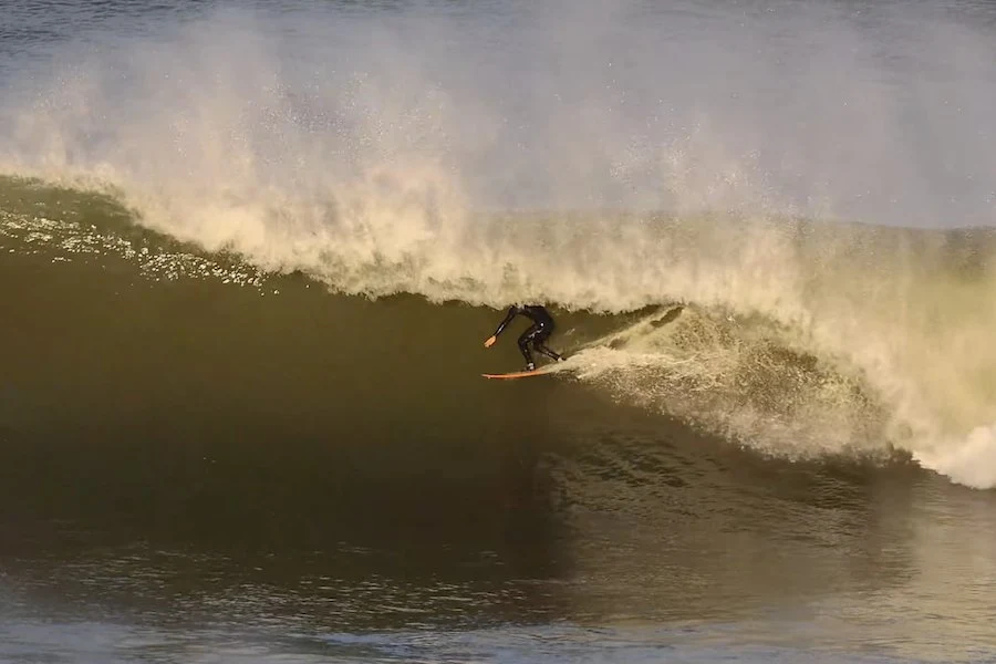 Coxos e o primeiro despertar com uma ondulação de Inverno